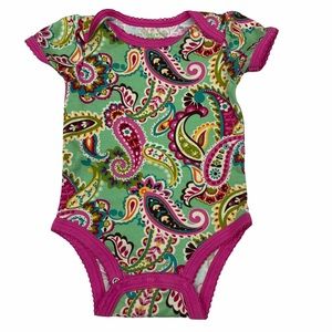 Vera Bradley Baby Paisley Floral Soft Baby Outfit